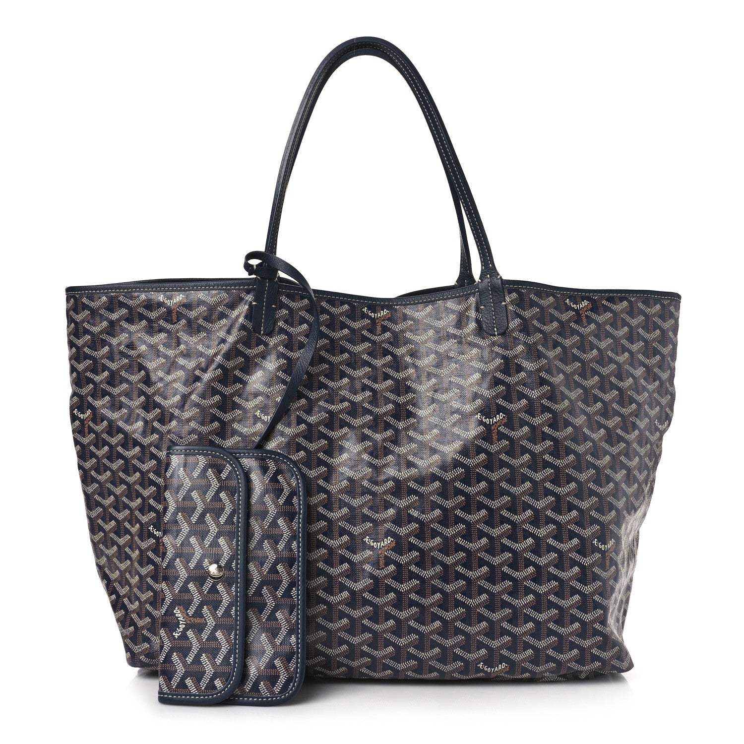 Goyard Goyardine Saint Louis PM Navy 1 of 8