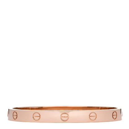 Cartier 18K Pink Gold LOVE Bracelet 17 1 of 9