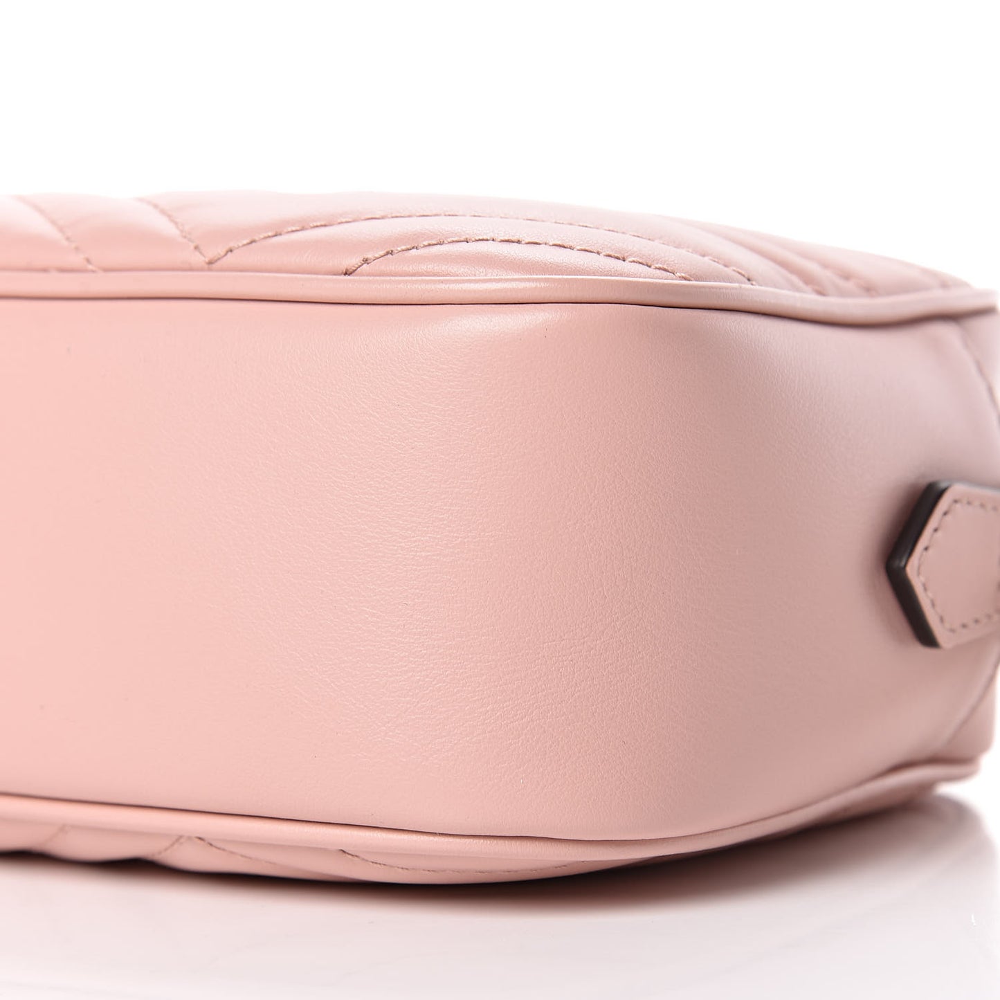 Calfskin Matelasse Small GG Marmont Chain Shoulder Bag Perfect Pink