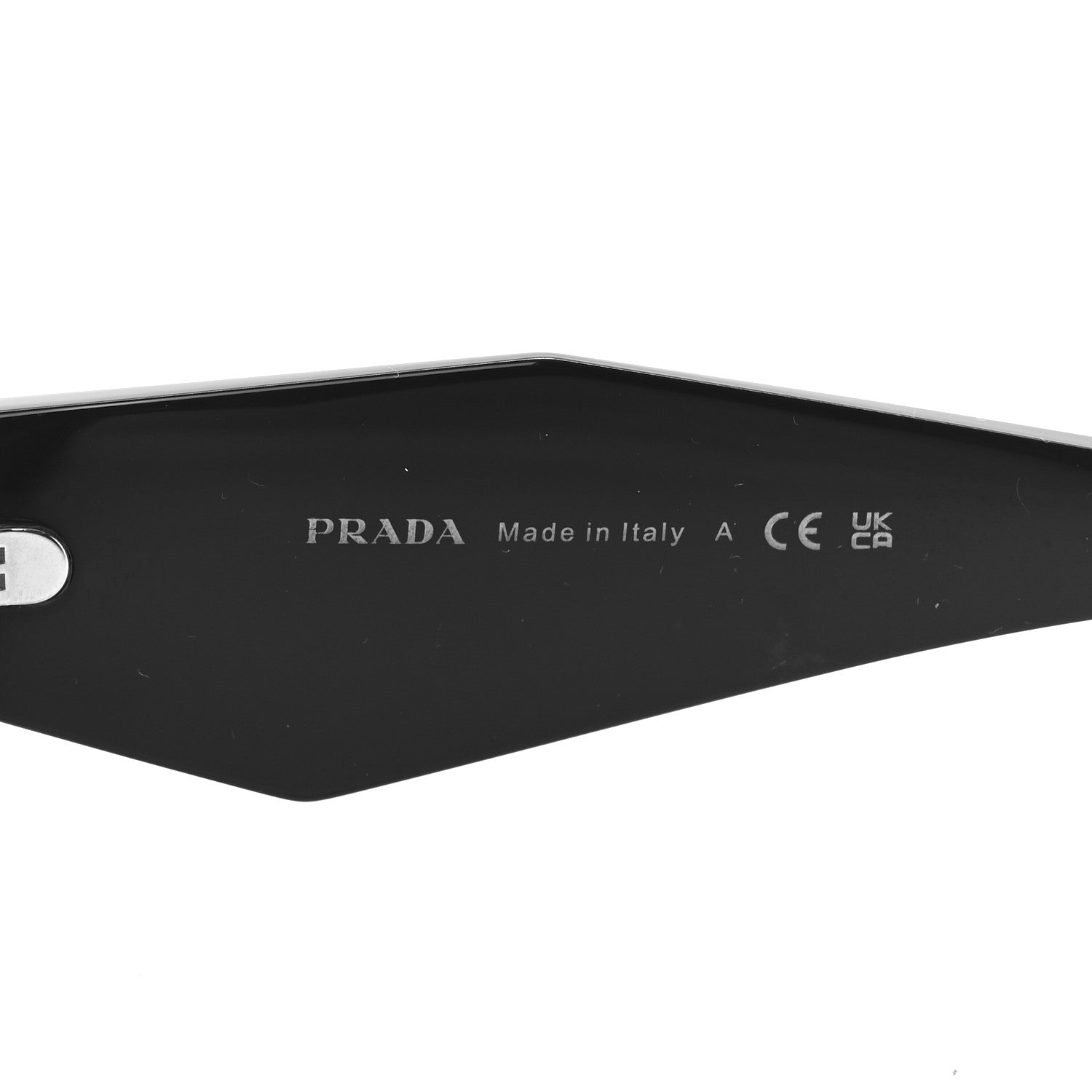 Prada Acetate Symbole Sunglasses SPR 17W Black 5 of 6