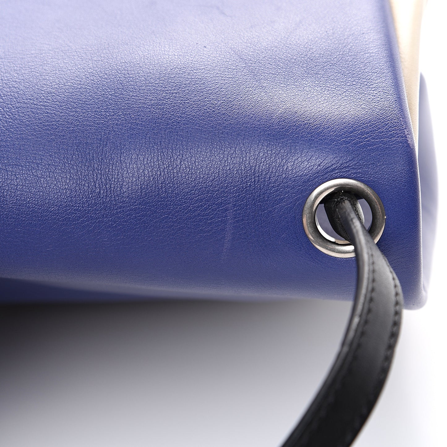 Calfskin All Soft Shoulder Bag Indigo