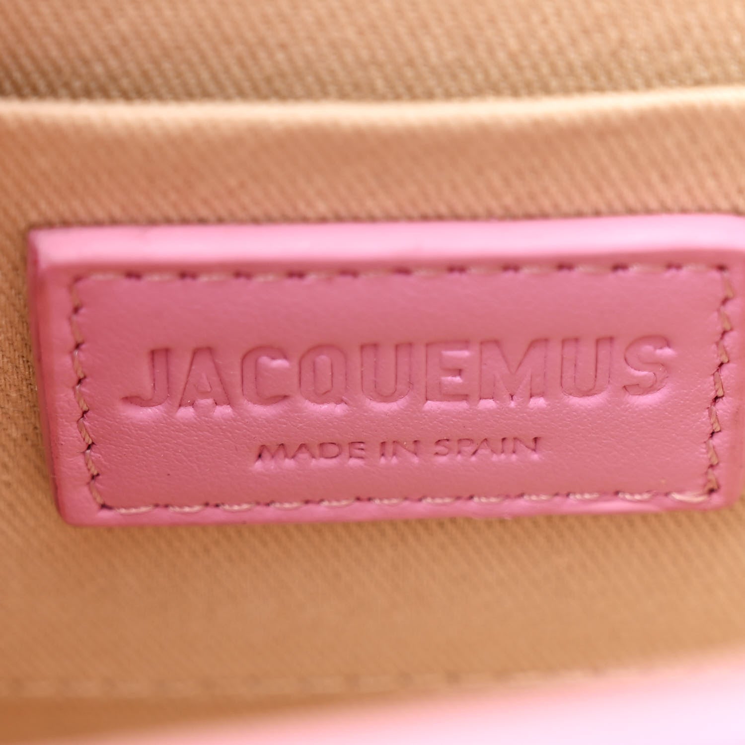 Jacquemus Smooth Calfskin Le Chiquito Noeud Light Pink 6 of 13