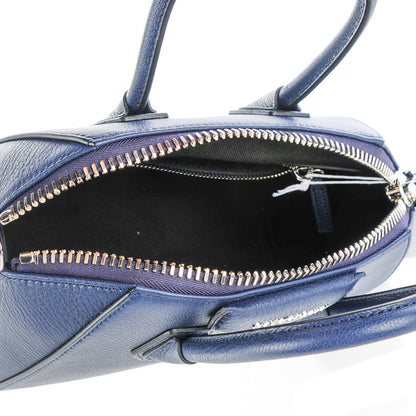 Givenchy Sugar Goatskin Mini Antigona Navy 5 of 7