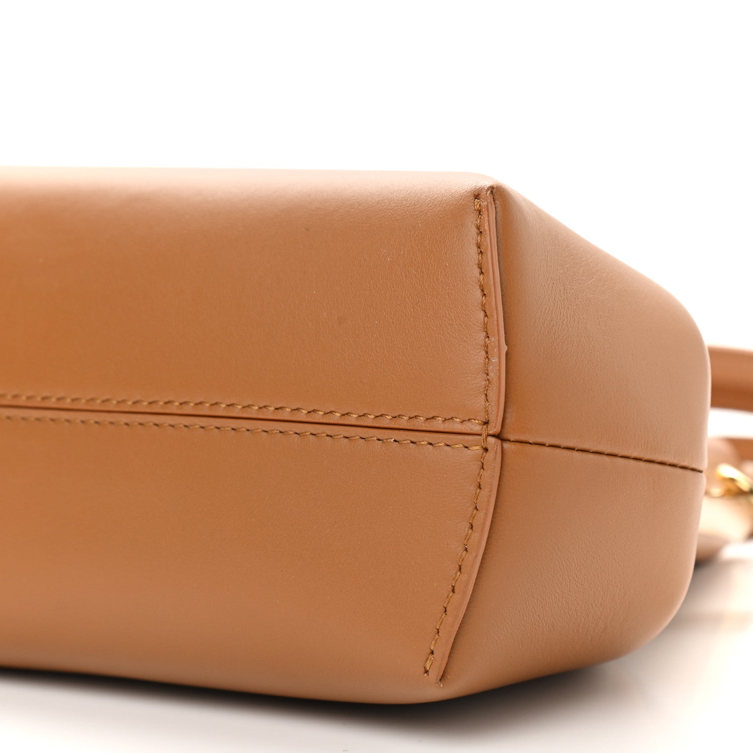Fendi Shiny Nappa Small Fendi First Caramello 9 of 9