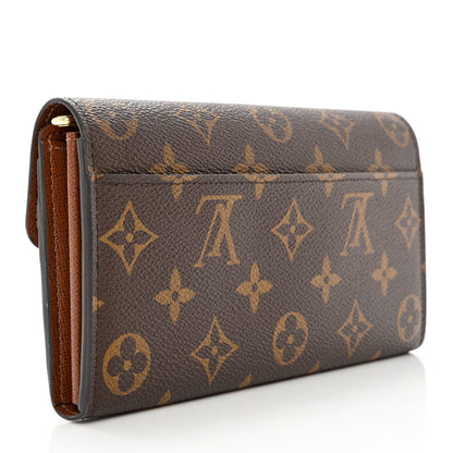 Louis Vuitton Monogram Sarah Wallet NM 3 of 9