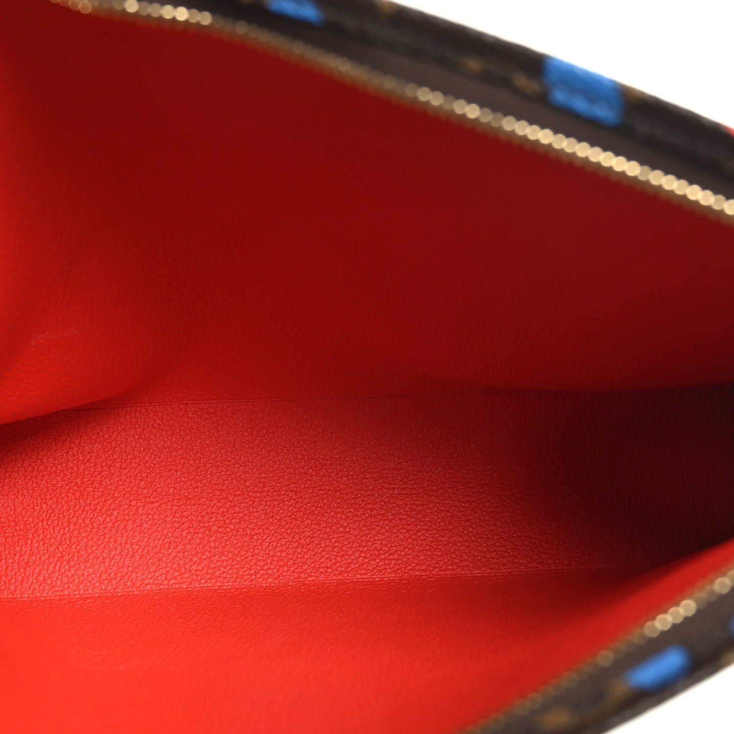Louis Vuitton Monogram Jungle Dots Toiletry Pouch 26 Coquelicot Denim 5 of 9