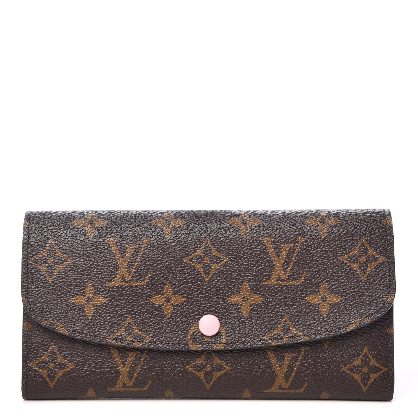 Monogram Emilie Wallet Rose Ballerine