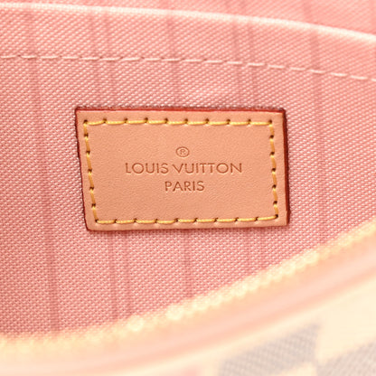 Louis Vuitton Damier Azur Tahitienne Neverfull MM GM Pochette 6 of 9