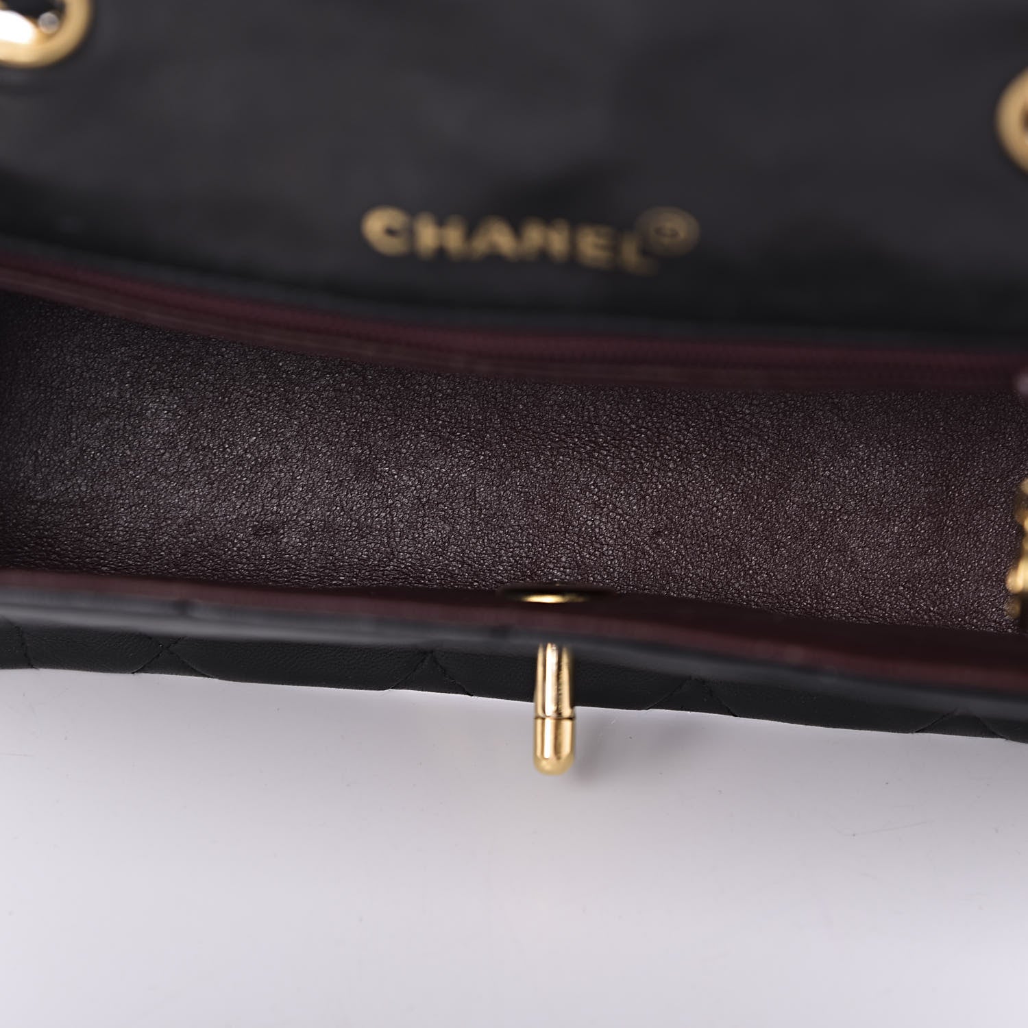 Chanel Lambskin Quilted Small Single Flap Bag Black 5 of 12