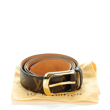 Louis Vuitton Monogram Ellipse Belt 85 34 7 of 8