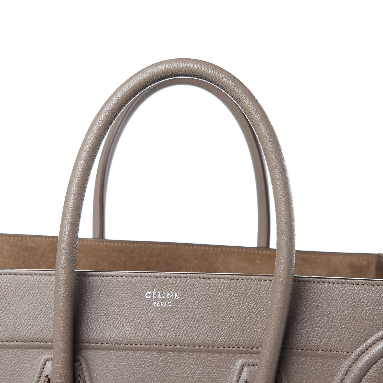 Celine Grained Calfskin Medium Phantom Luggage Taupe 15 of 20