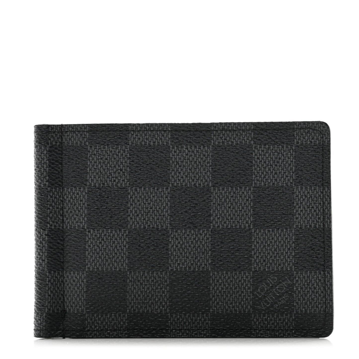 Damier Graphite Bi-Fold Money Clip Wallet
