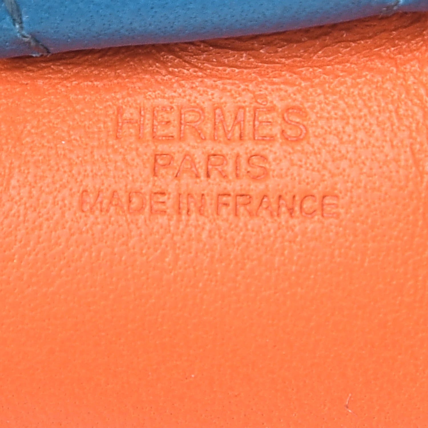 Hermes Milo Lambskin Grigri Rodeo Horse Bag Charm PM Feu Celeste Bleu Izmir 3 of 4
