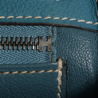 Hermes Togo Kelly Retourne 32 Blue Jean 19 of 19