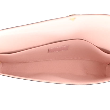 Louis Vuitton Vernis Valentine Felicie Pochette Chain Wallet Light Pink Neon 6 of 13