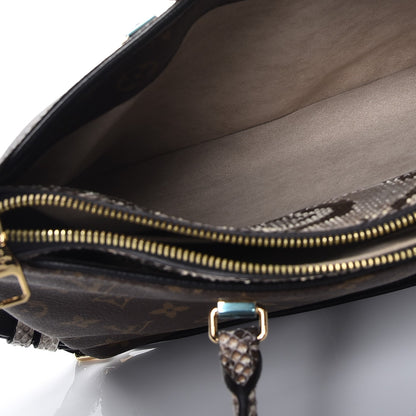 Louis Vuitton Python Monogram Pallas Black 8 of 12