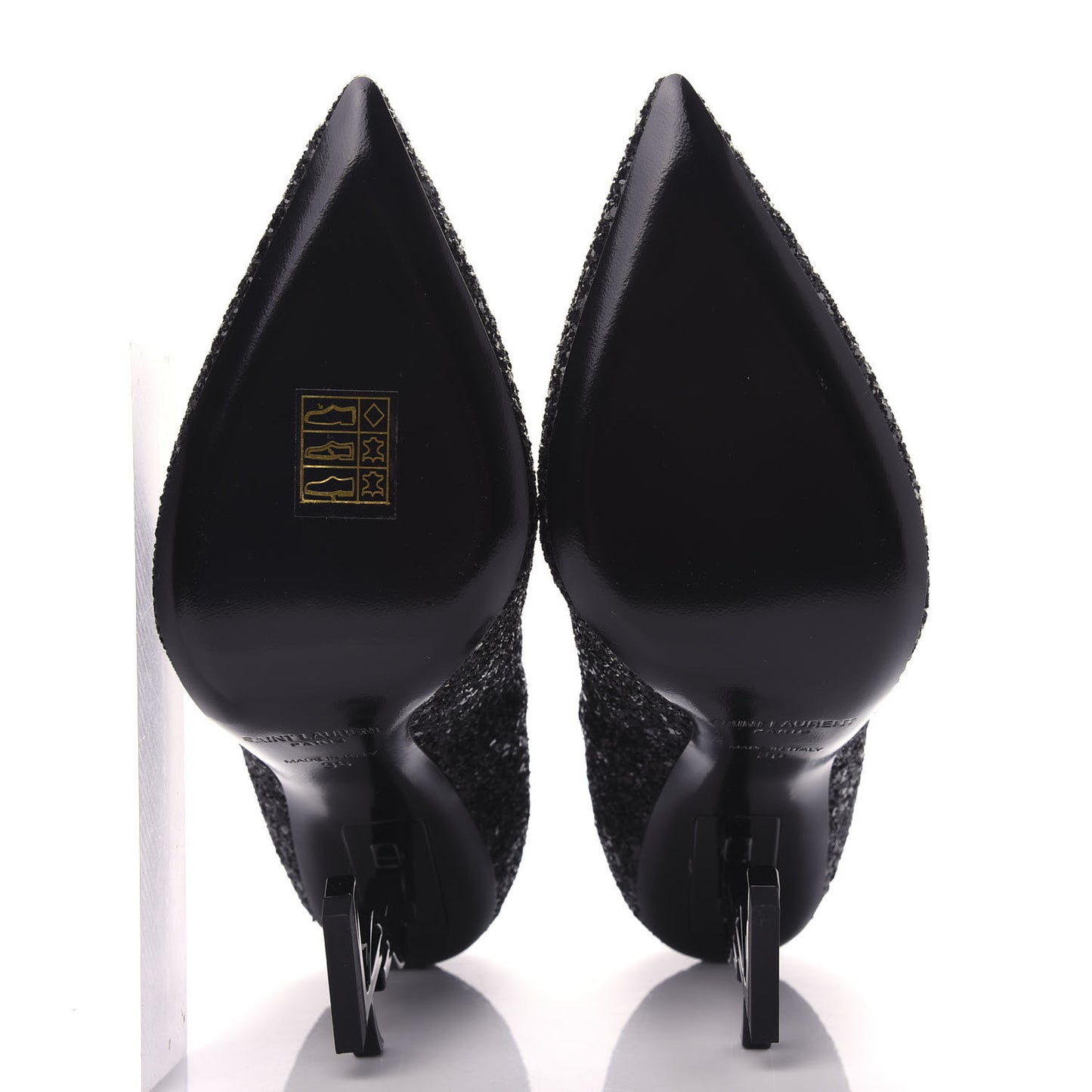 Glitter Opyum 100 Pumps 36 Black