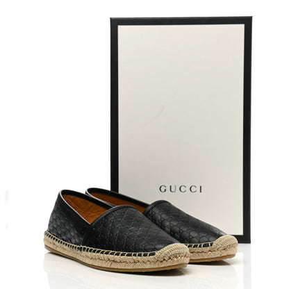 Gucci Microguccissima Signature Espadrilles 37.5 Black 9 of 9