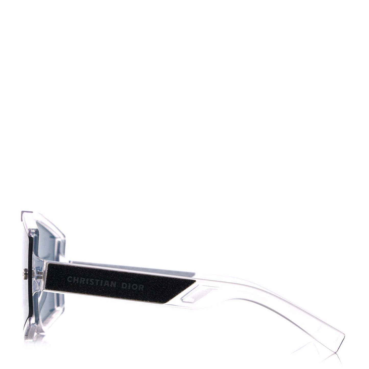 Acetate Diorxtrem MU Oblique Mask Sunglasses Black