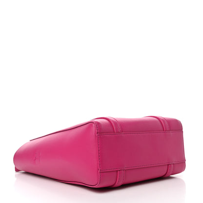 Balenciaga Calfskin XXS Everyday Tote Rose Magenta Black 4 of 10