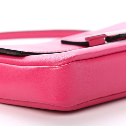 Fendi Shiny Nappa Micro Baguette Fuchsia 7 of 8