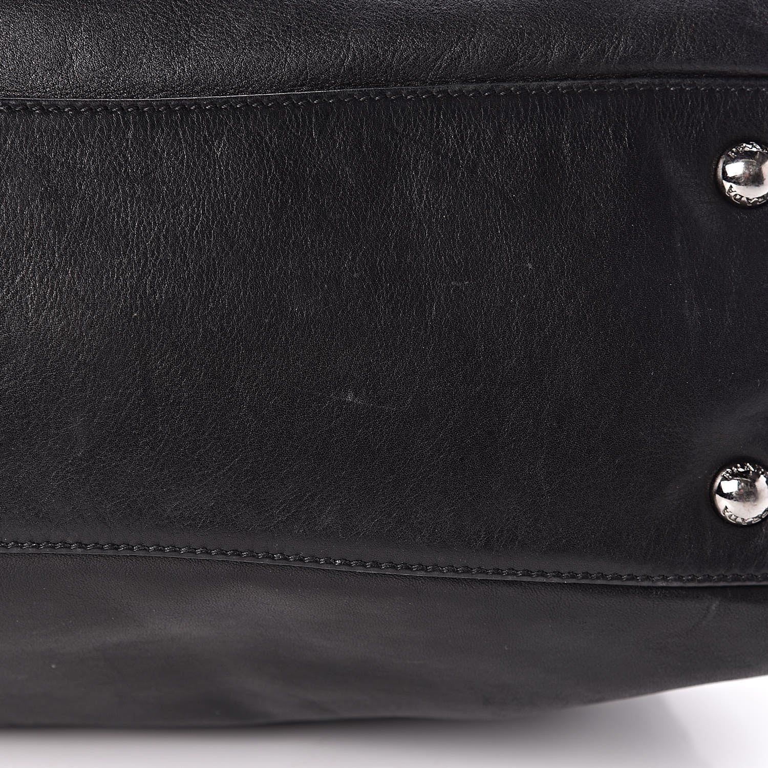 Prada Soft Calfskin Shoulder Bag Black 17 of 18