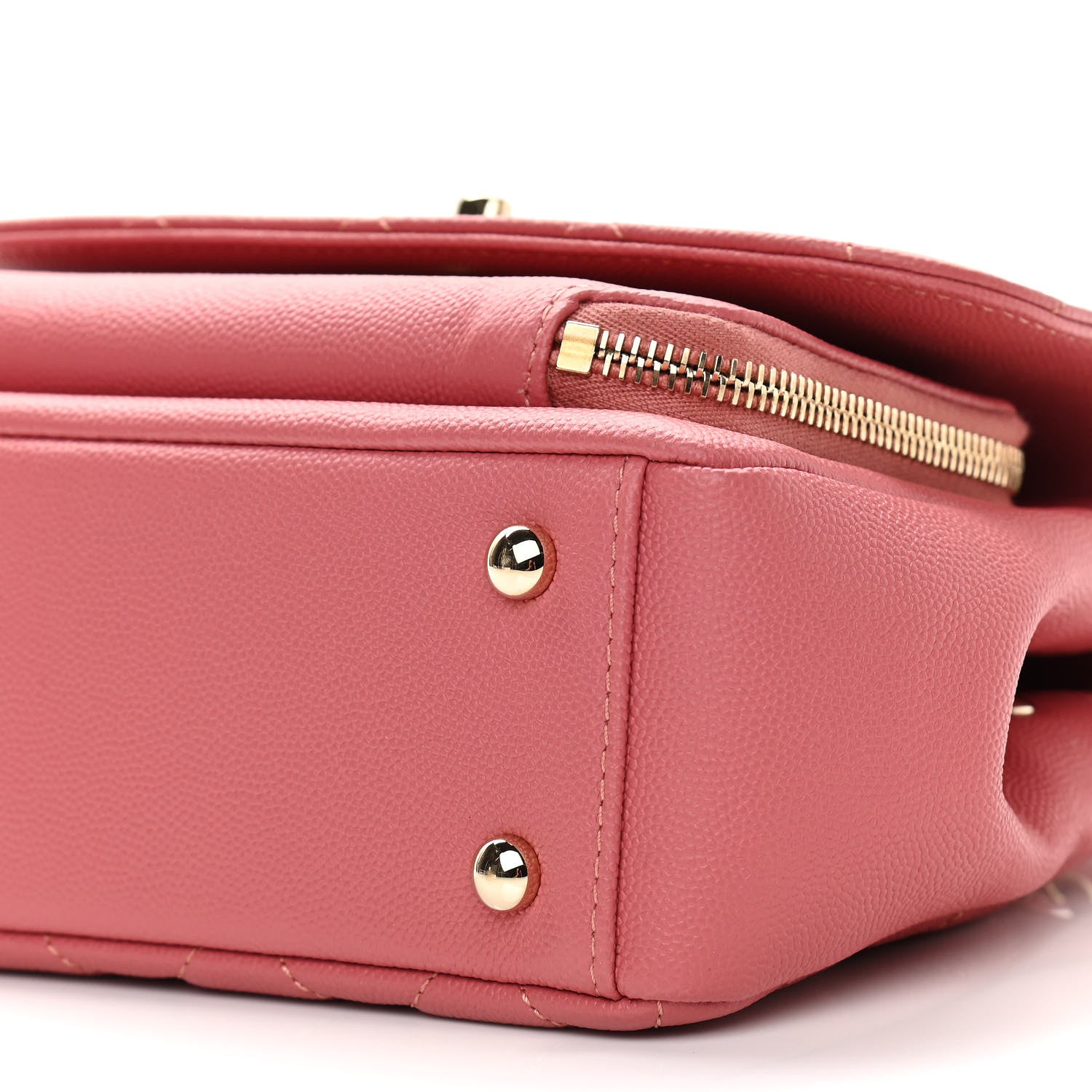 Chanel Caviar Quilted Small Business Affinity Flap Pink 10 of 11
