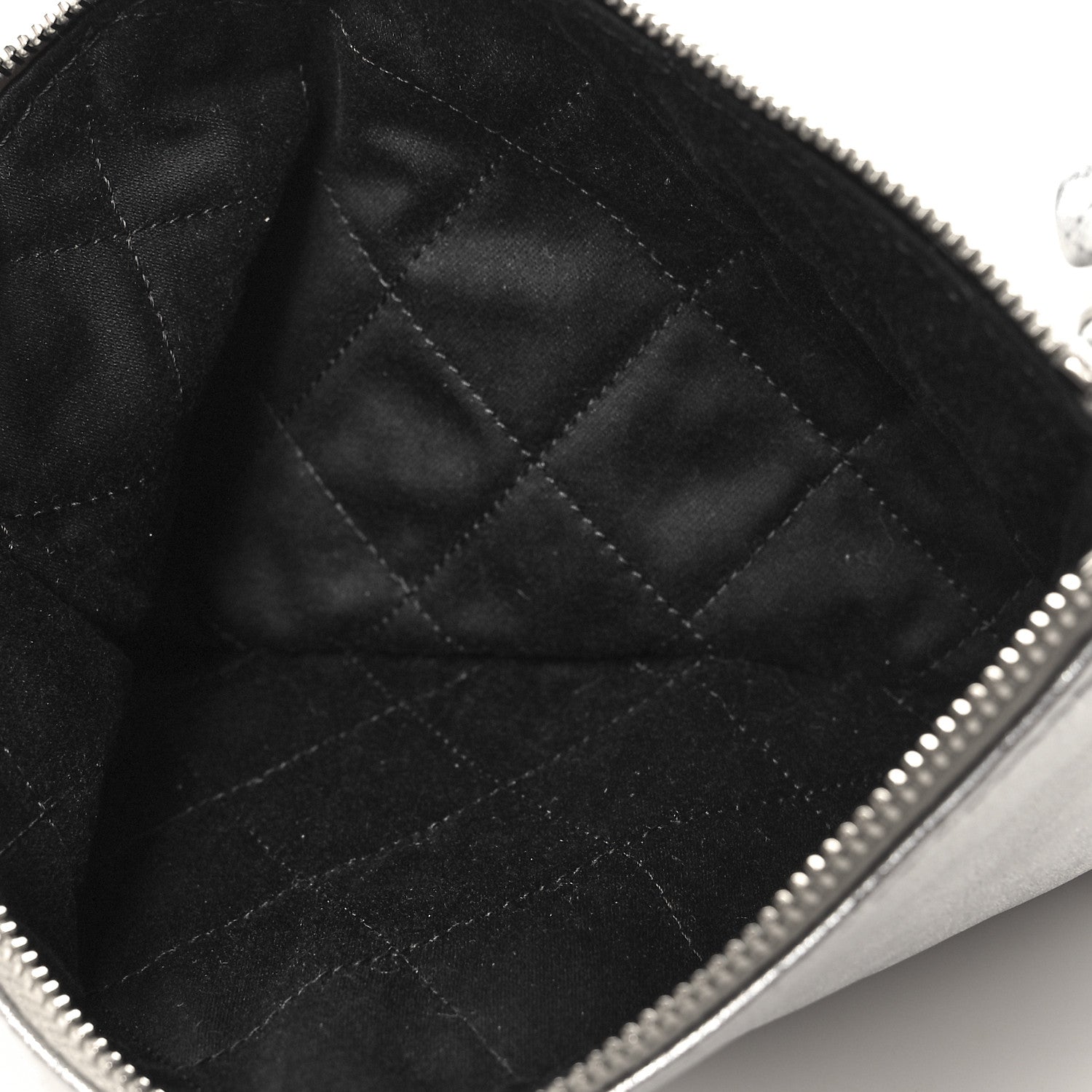 Chanel Metallic Calfskin Quilted Chanel 22 Silver 7 of 12