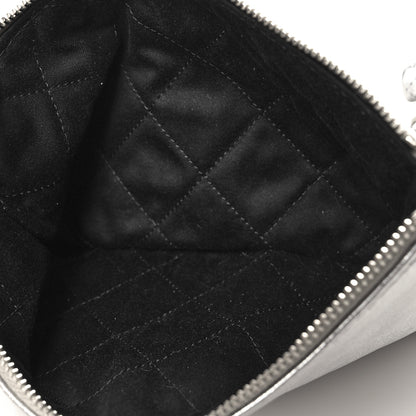 Chanel Metallic Calfskin Quilted Chanel 22 Silver 7 of 12