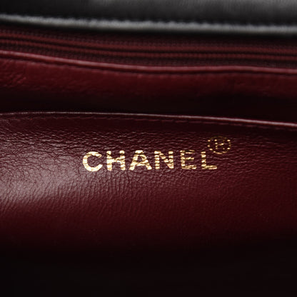 Chanel Lambskin Vertical Quilted Medium Single Flap Black 6 of 15