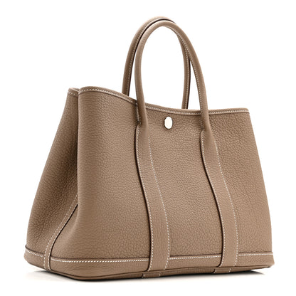 Hermes Negonda Garden Party 30 TPM Etoupe 3 of 10