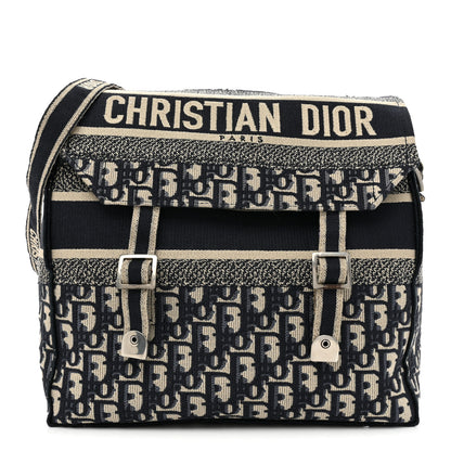 Christian Dior Oblique Medium Diorcamp Messenger Blue 1 of 10