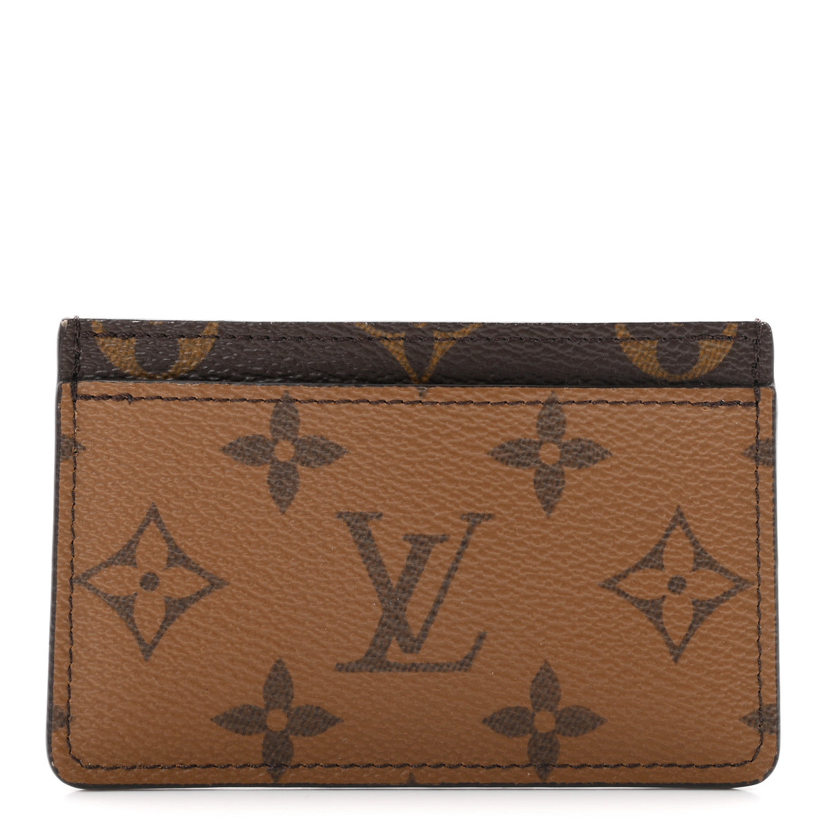 Reverse Monogram Card Holder