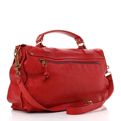 Proenza Schouler Lambskin Medium PS1 Satchel Bright Red 3 of 14