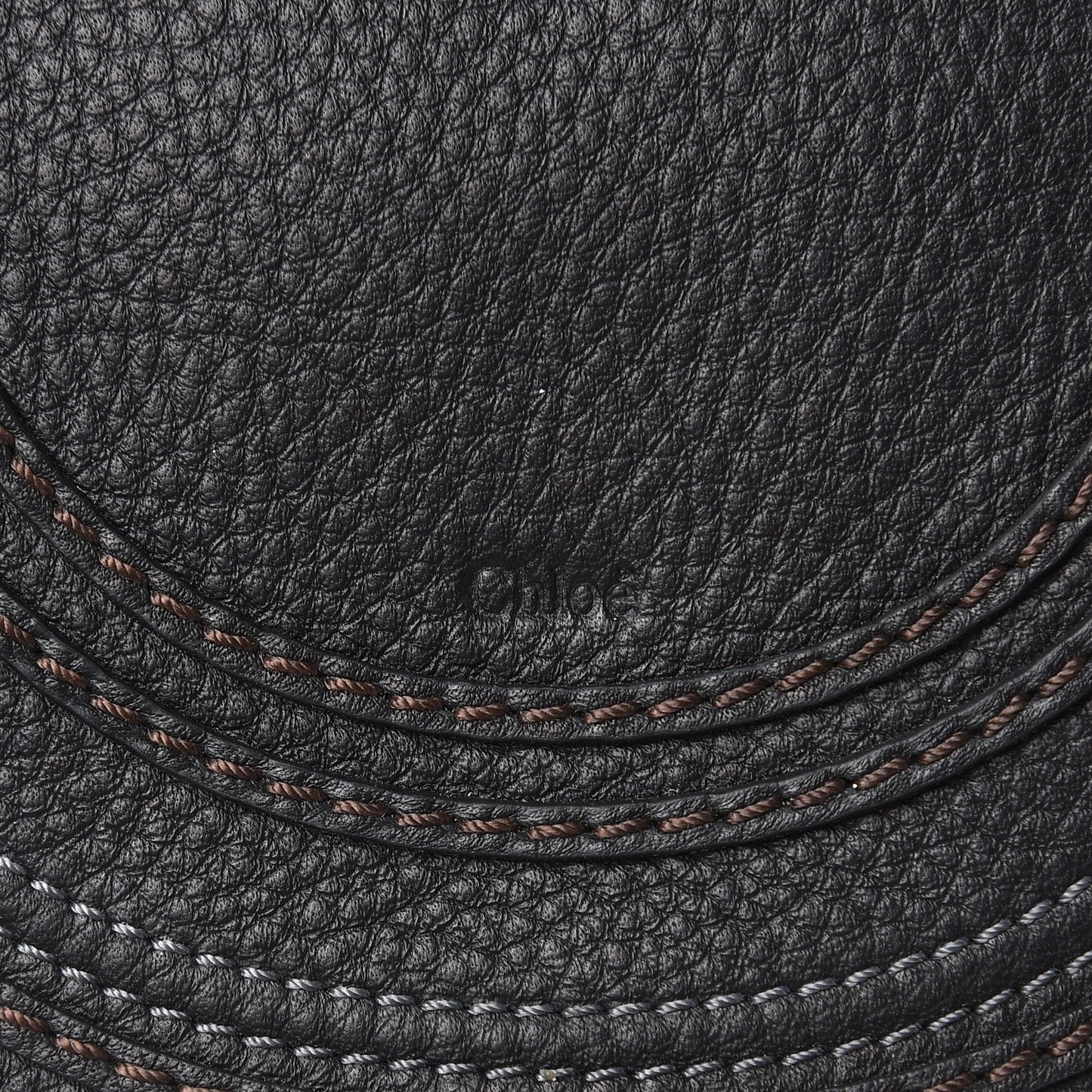 Calfskin Mini Marcie Round Crossbody Bag Black