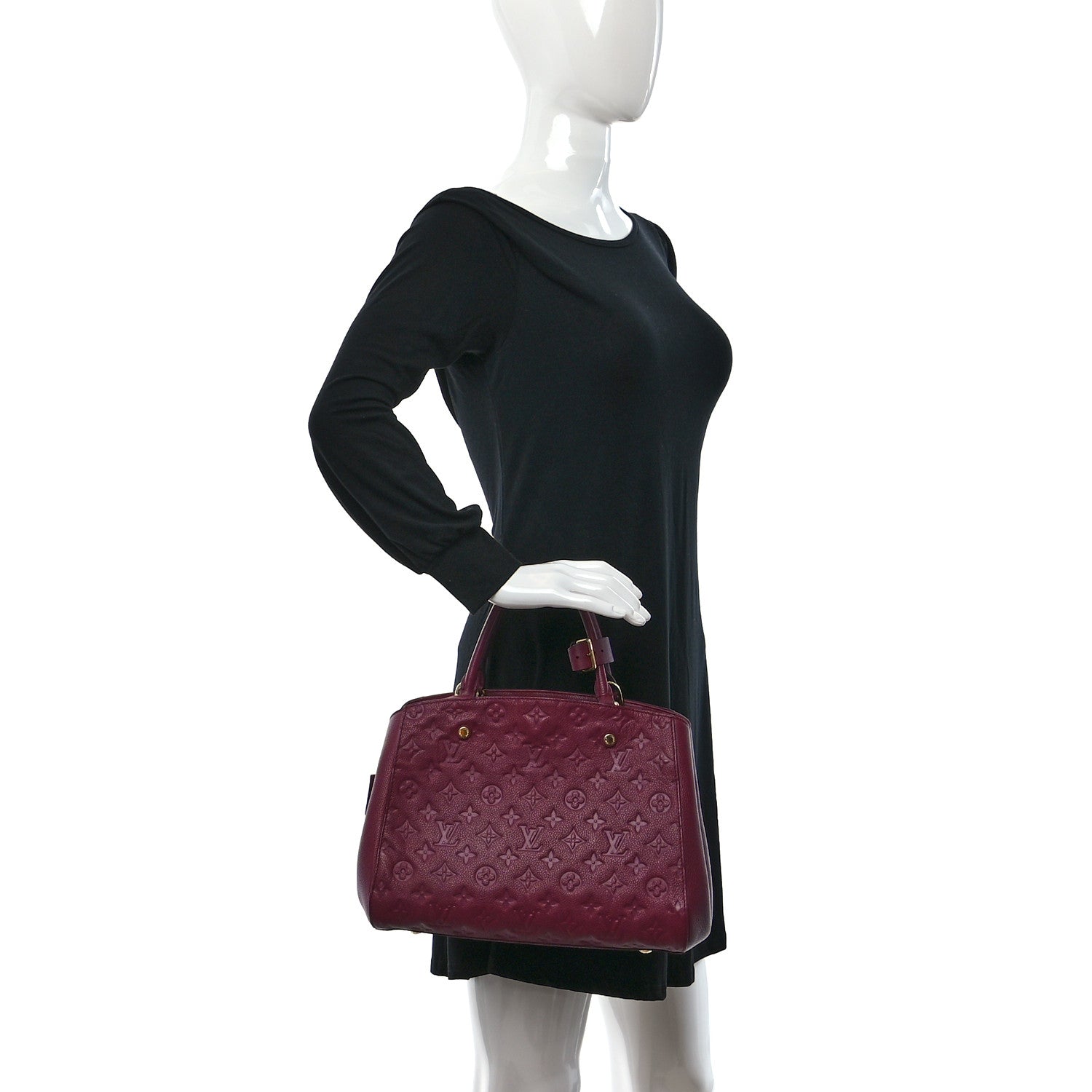 Louis Vuitton Empreinte Montaigne MM Grape 2 of 9