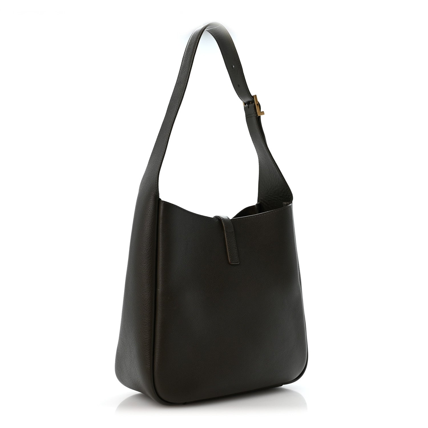 Saint Laurent Smooth Calfskin Small Le 5 A 7 Soft Hobo Light Musk 3 of 12