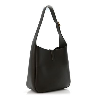 Saint Laurent Smooth Calfskin Small Le 5 A 7 Soft Hobo Light Musk 3 of 12