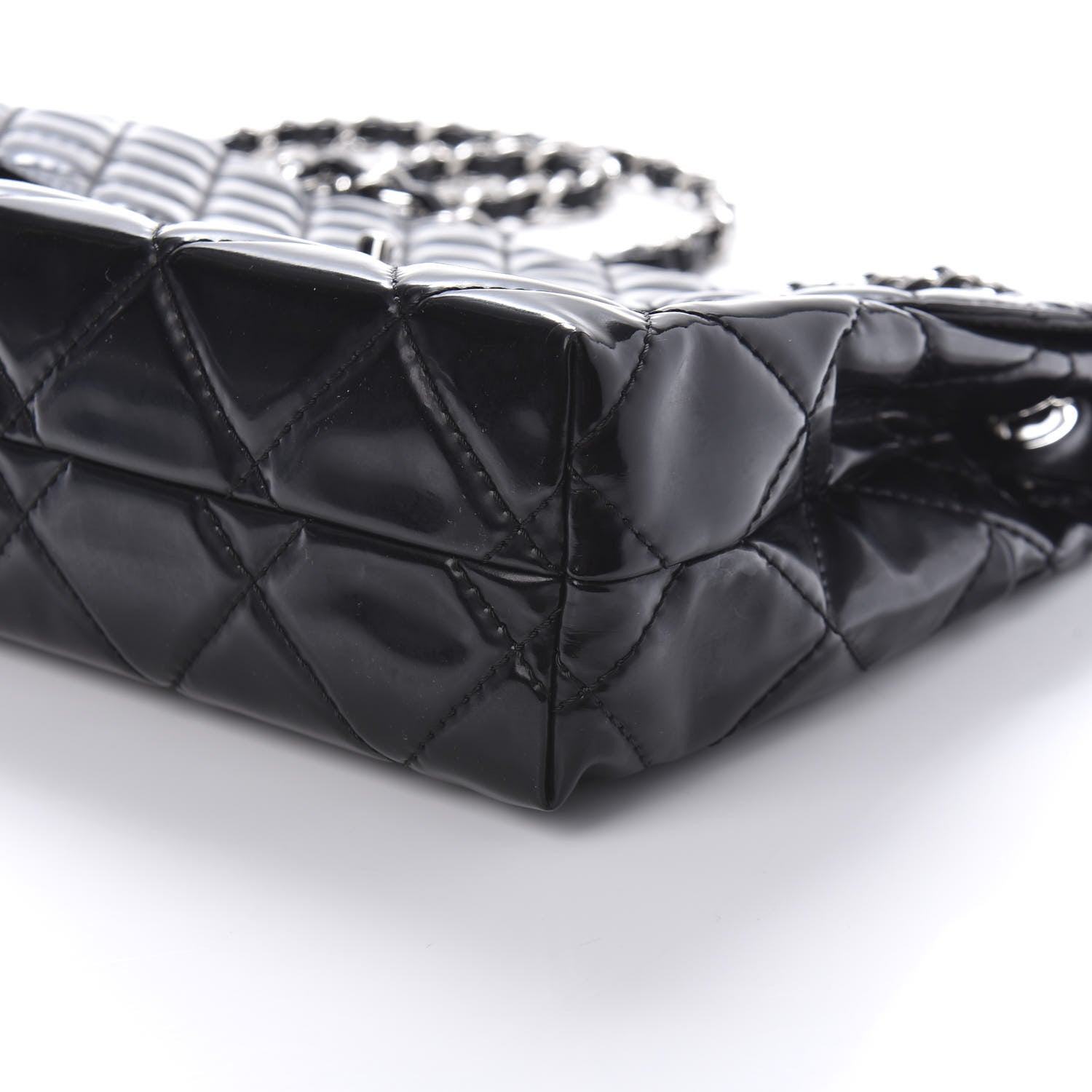 Chanel Vinyl Quilted In the Business Flap Bag Black 14 of 22