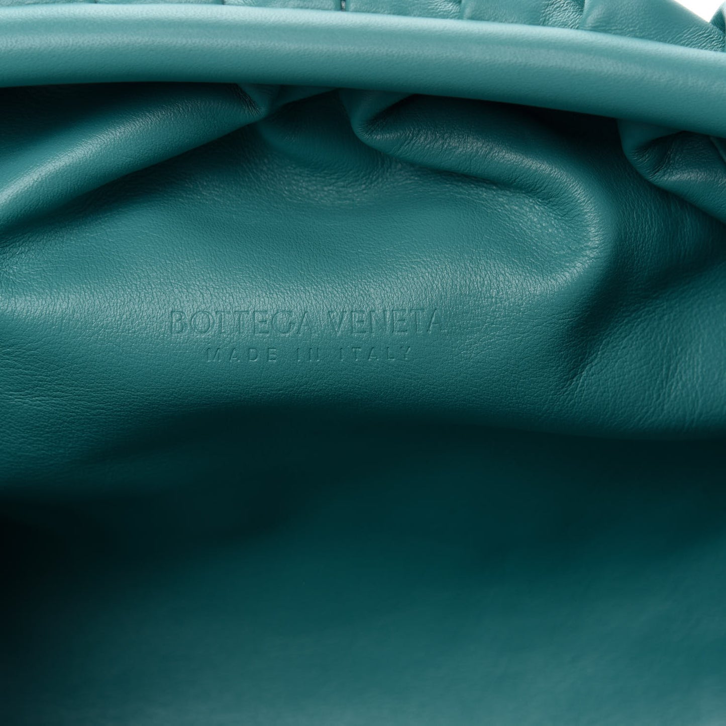 Smooth Butter Calf The Pouch Oversized Clutch Linoleum