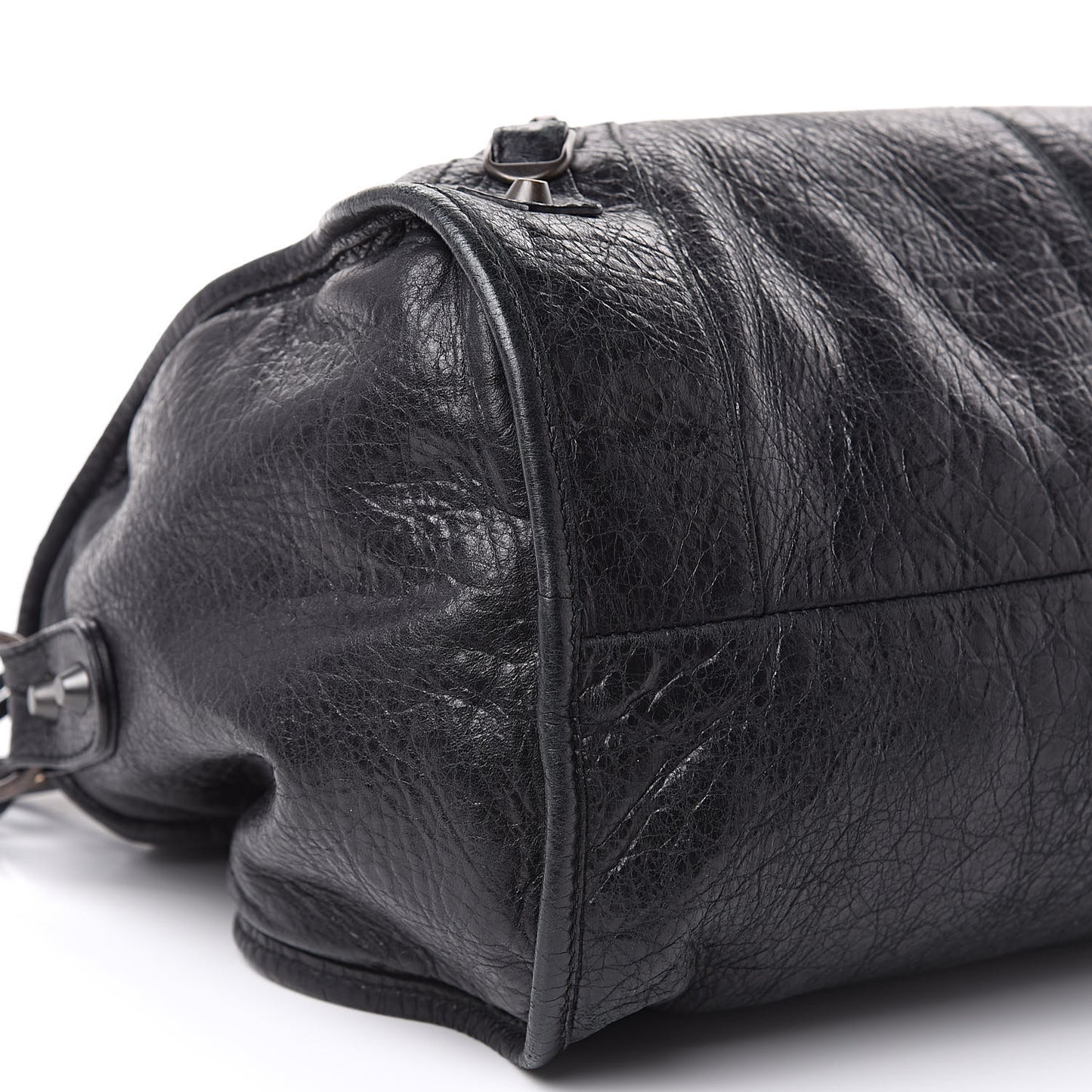 Agneau Classic Hardware Maxi Twiggy Black