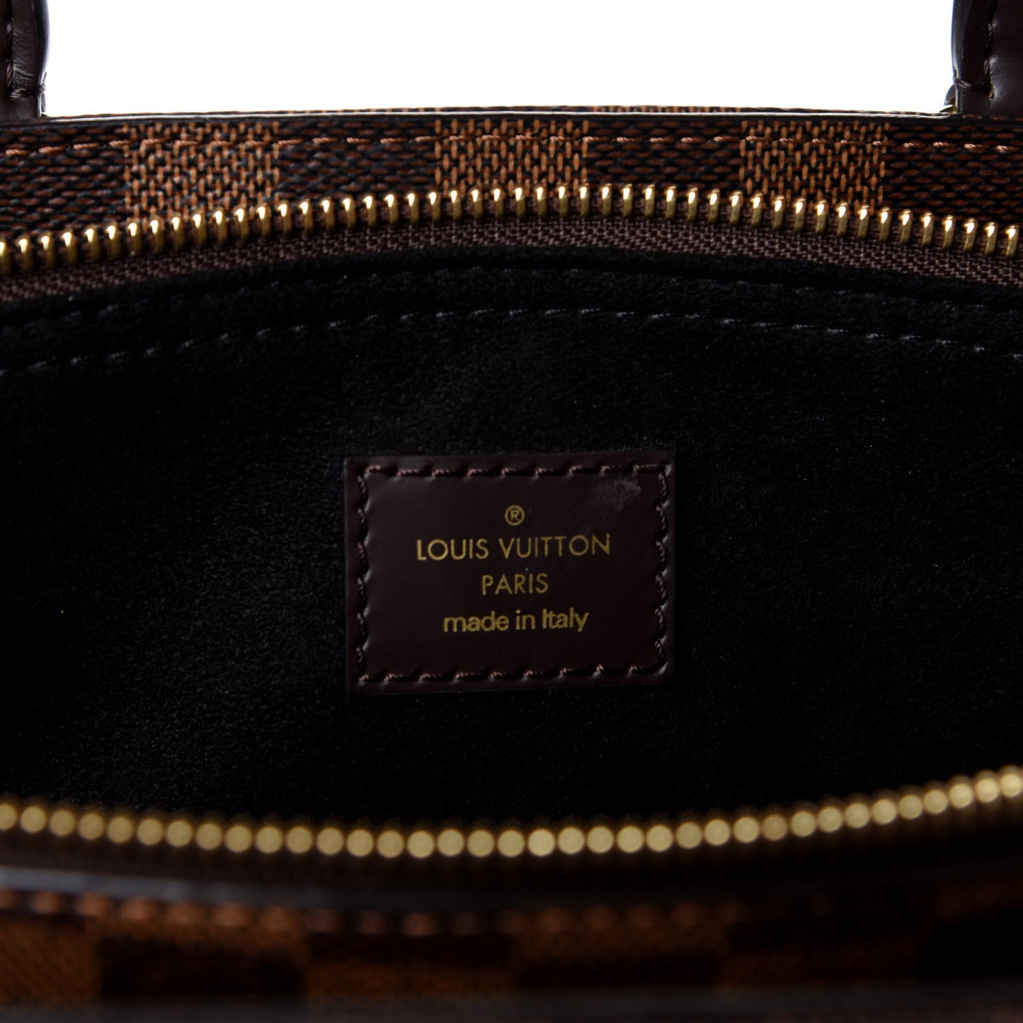 Cuir Taurillon Damier Ebene Normandy Black