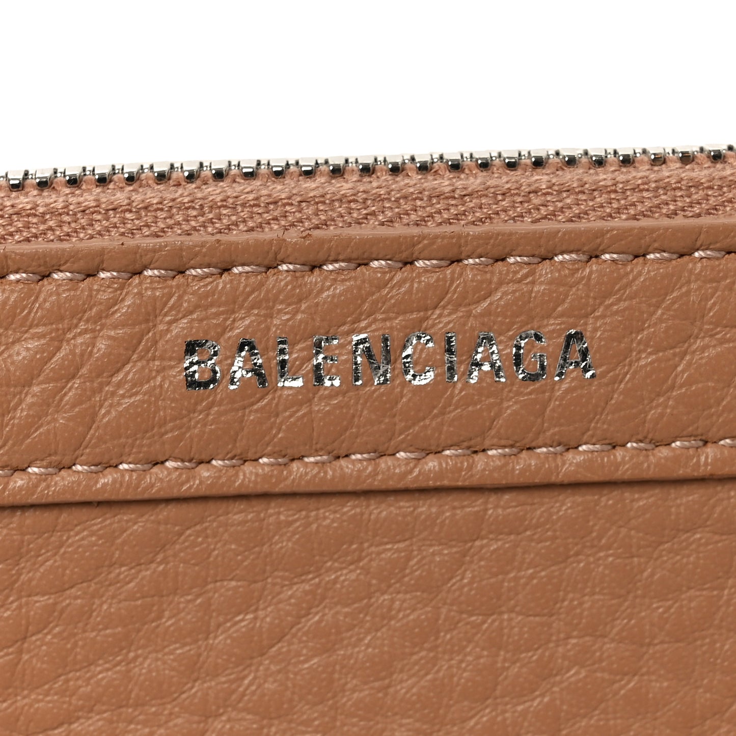 Nappa S Navy Cabas Beige Latte