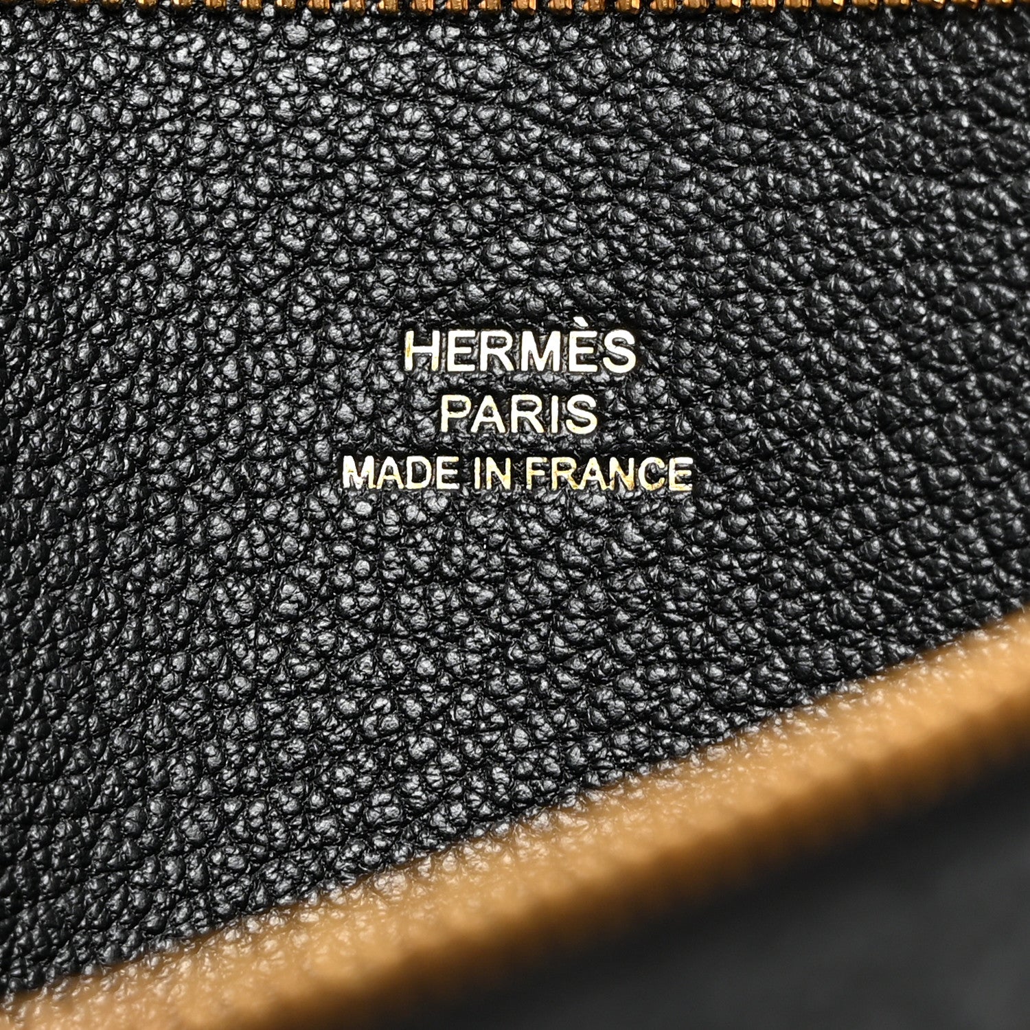 Hermes Togo Backpocket Pouch 25 Black 5 of 7