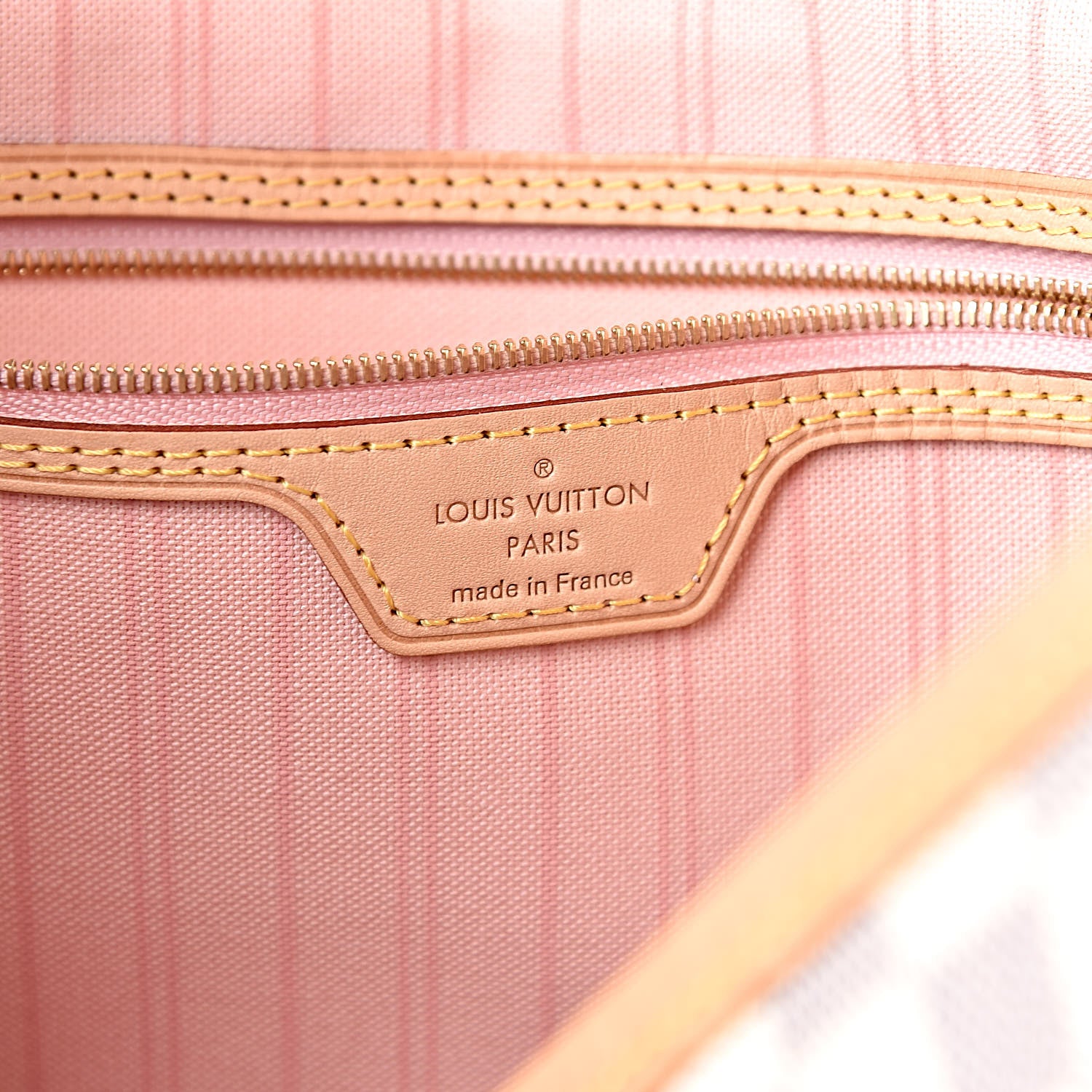 Louis Vuitton Damier Azur Delightful MM Rose Ballerine 6 of 11