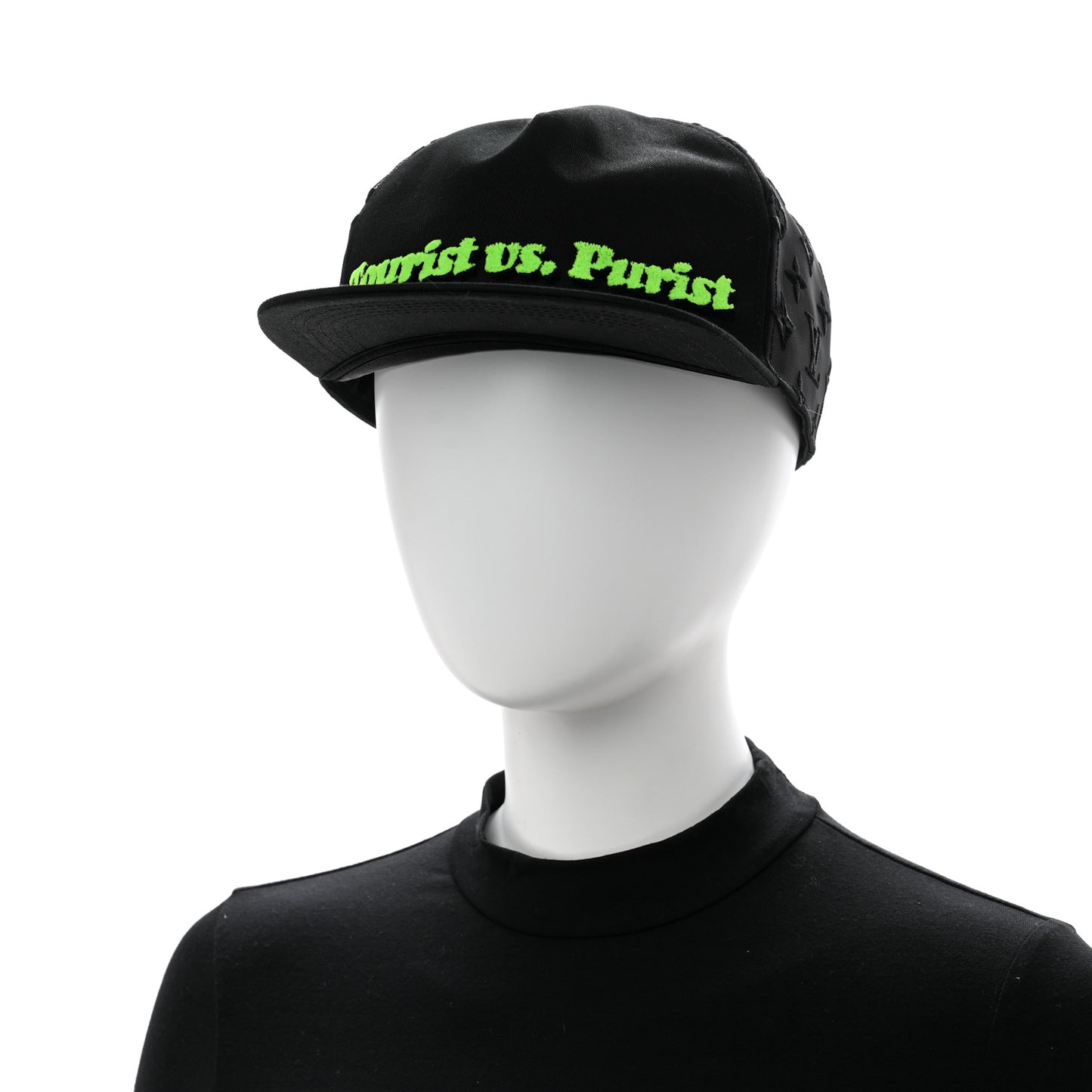 Monogram Mesh Cotton Tourist Cap 58 Black