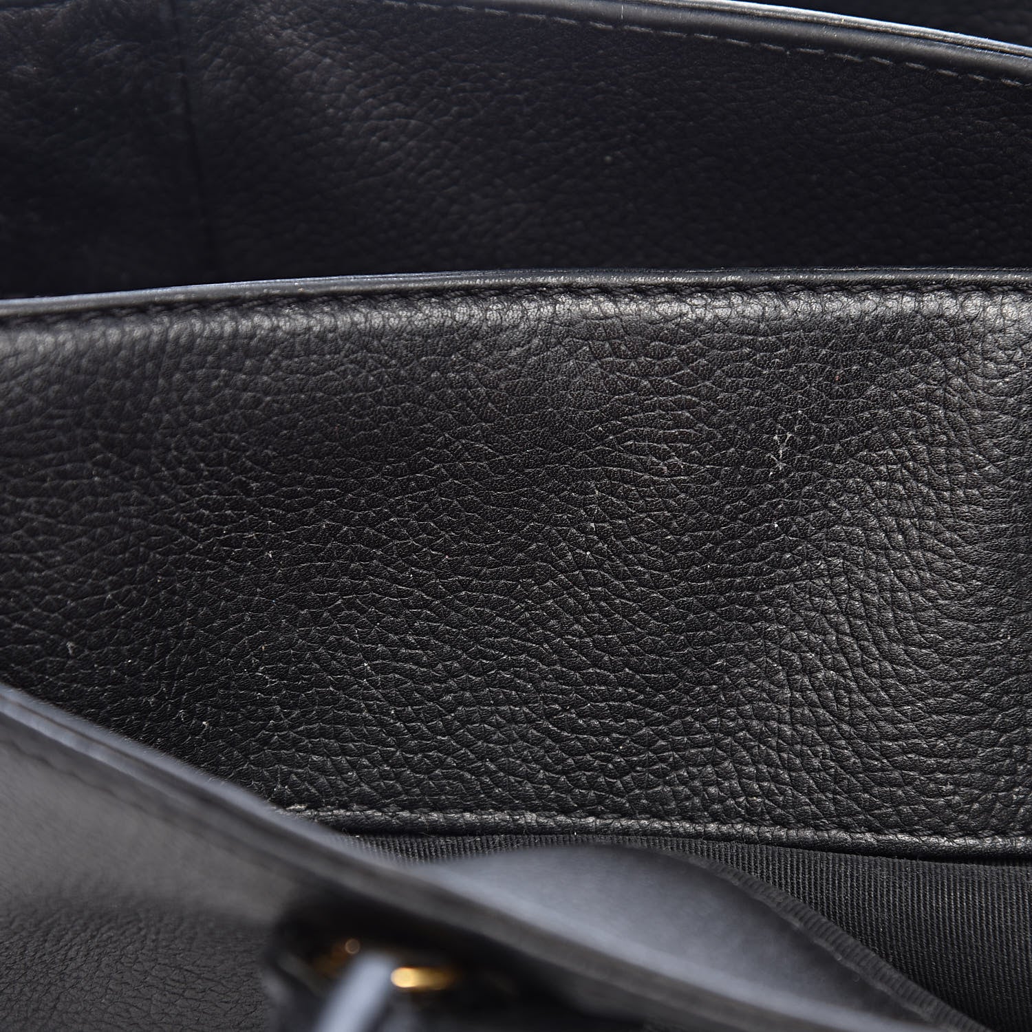 Chanel Calfskin Cerf Executive Shopper Tote Black 7 of 22