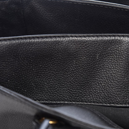 Chanel Calfskin Cerf Executive Shopper Tote Black 7 of 22