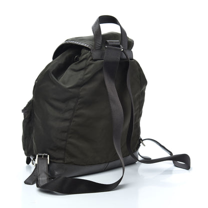 Prada Tessuto Nylon Medium Vela Backpack Ebano 3 of 9