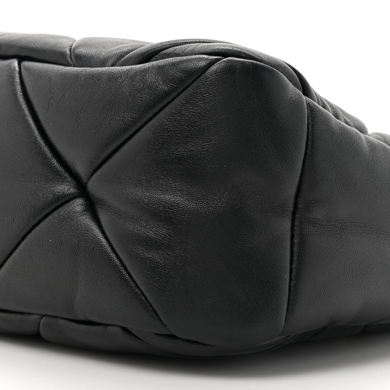Prada Nappa Triangle Quilted Patchwork System Bag Black 8 of 10